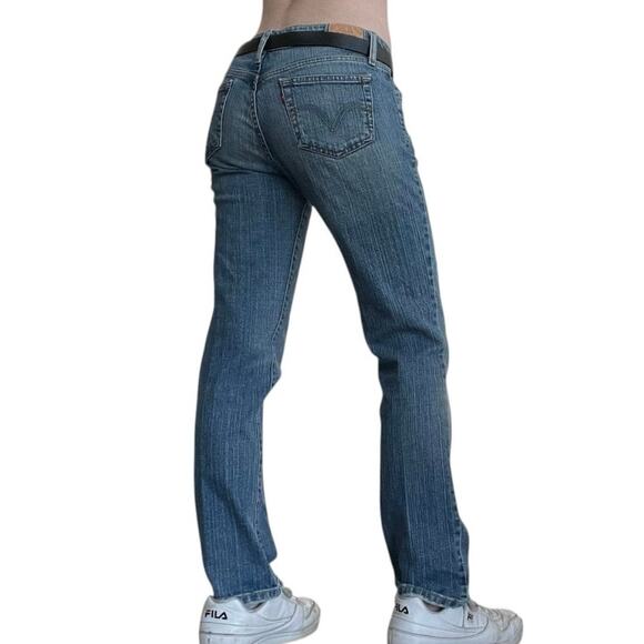 Levi's Vintage Super Low Rise Straight Leg 518 Jeans - Picture 4 of 9